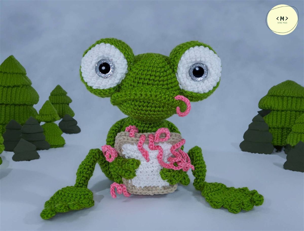 Frog Sandwich Crochet Pattern Review by Marzena for Cottontail Whiskers