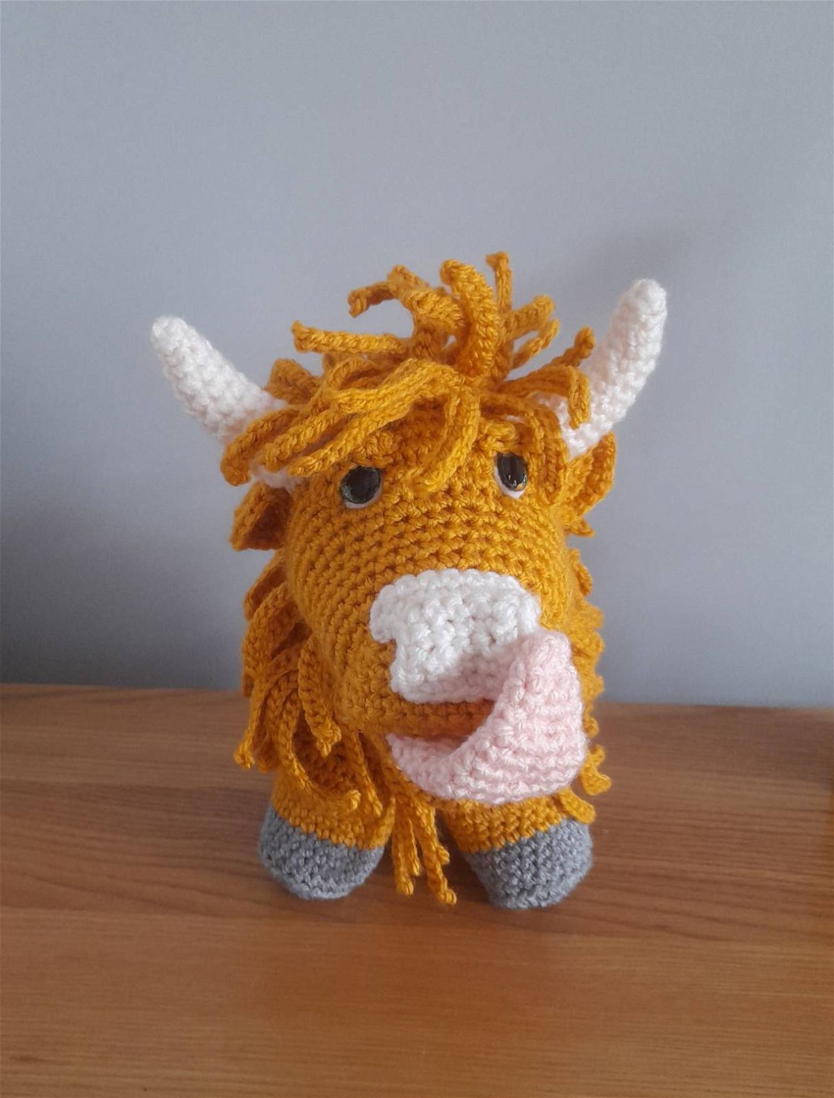 Highland Coo Crochet Pattern Review by Mag Aucott for Cottontail Whiskers