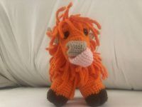 Highland Cow Crochet Amigurumi Pattern Review by Tanya Heron for Cottontail Whiskers