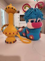 Hookah Crochet Amigurumi Blue Caterpillar Pattern Review by Kathryn Emory for Cottontail Whiskers
