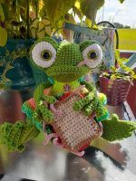 Hungry Amigurumi Crochet Frog Pattern Review by seasidebrat67 for Cottontail Whiskers