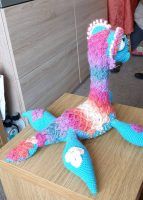Loch Crochet Ness Monster Pattern Review by Elaine Sutton for Cottontail-Whiskers