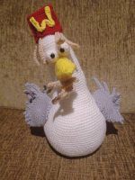 MacDonalds Seagull Crochet Pattern Review by Clair Sutton for Cottontail Whiskers