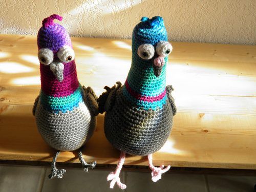 Pigeons Crochet Pattern Amigurumi Review by Theresa Burg for Cottontail and Whiskers