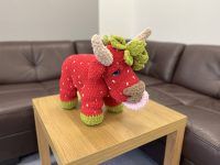 Strawberry Cow Crochet Pattern Amigurumi Review by Vikki Pirie for Cottontail Whiskers