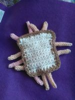 Worm Sandwich Crochet Pattern Review by Ruth Bradburn for Cottontail Whiskers