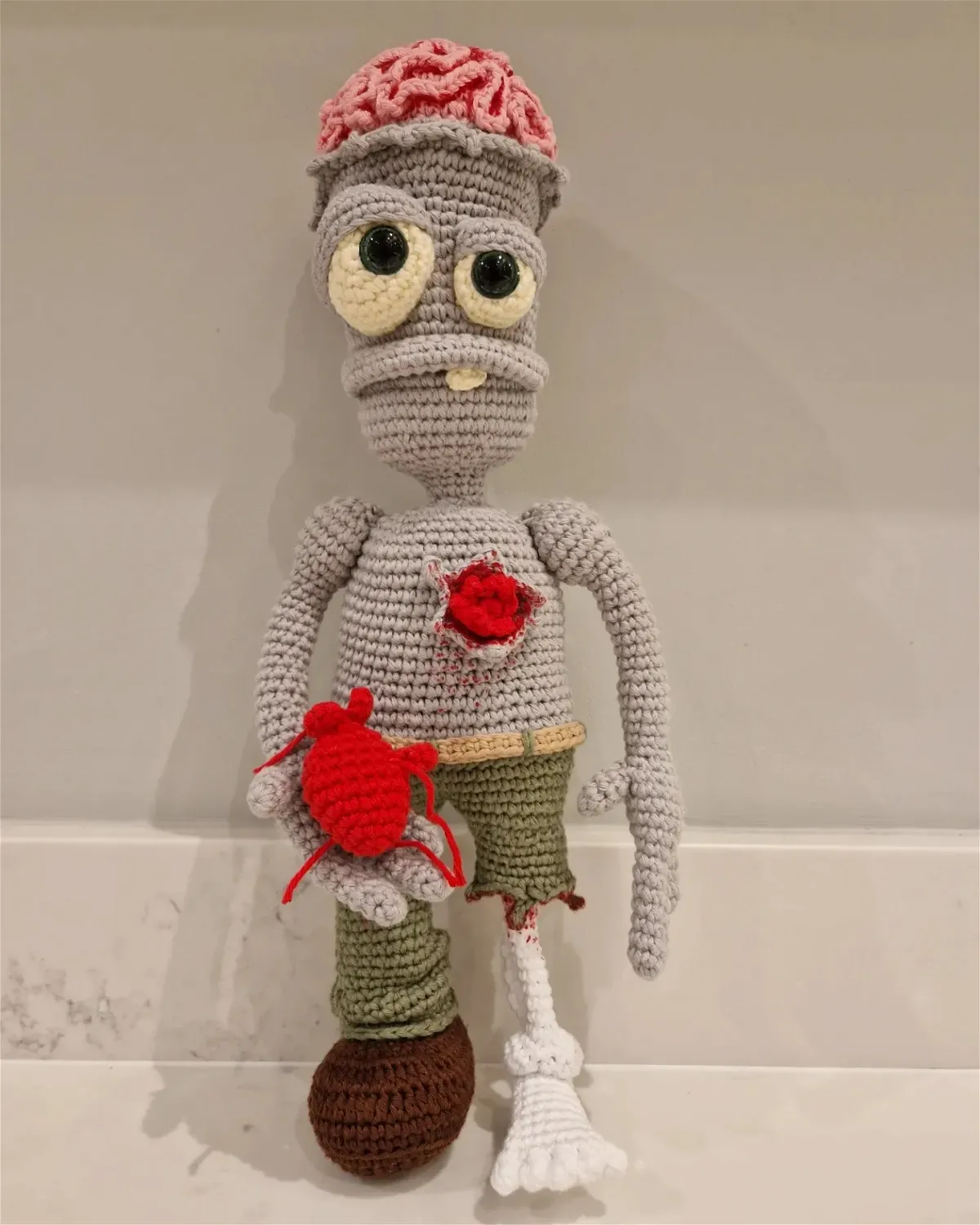 Zombie Crochet Valentines Pattern Review by Maxine Thompson for Cottontail Whiskers