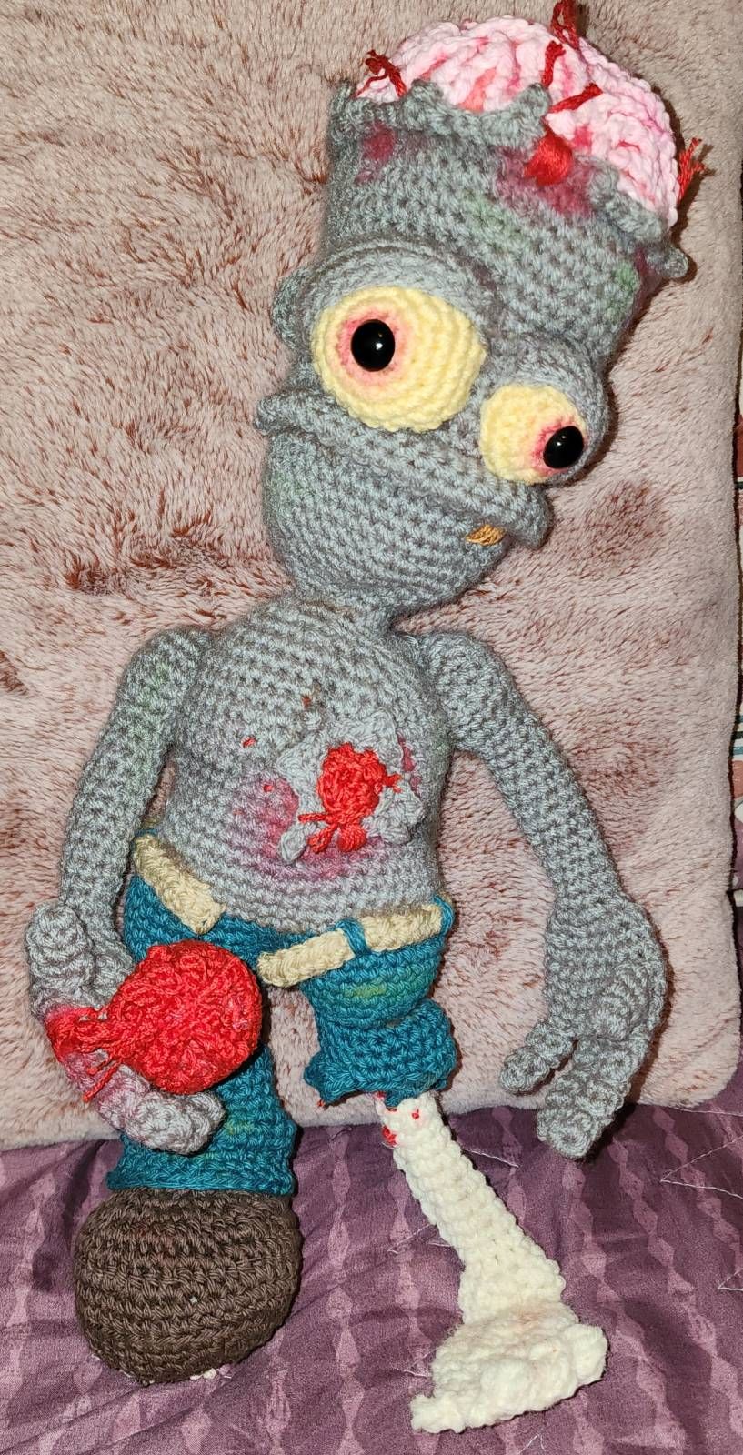 Zombie Valentines Crochet Pattern Review by ur_scurd for Cottontail Whiskers